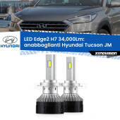 0 Anabbaglianti LED H7 34,000Lm per Hyundai Tucson JM restyling H7: Kit LED Edge v3.0 34.000 Lumen