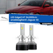 0 Anabbaglianti LED H7 34,000Lm per Jaguar XE 2015 in poi H7: Kit LED Edge v3.0 34.000 Lumen