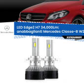 0 Anabbaglianti LED H7 34,000Lm per Mercedes Classe-B W246, W242 2011 - 2018 H7: Kit LED Edge v3.0 34.000 Lumen