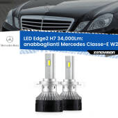 0 Anabbaglianti LED H7 34,000Lm per Mercedes Classe-E W212 2009 - 2016 H7: Kit LED Edge v3.0 34.000 Lumen