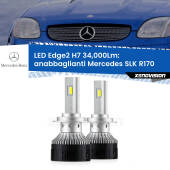 0 Anabbaglianti LED H7 34,000Lm per Mercedes SLK R170 1996 - 2004 H7: Kit LED Edge v3.0 34.000 Lumen