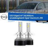 0 Anabbaglianti LED H7 34,000Lm per Opel Vectra B J96 1995 - 2002 H7: Kit LED Edge v3.0 34.000 Lumen