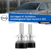 0 Anabbaglianti LED H7 34,000Lm per Opel Vectra C Z02 2002 - 2010 H7: Kit LED Edge v3.0 34.000 Lumen