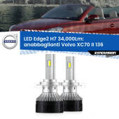 0 Anabbaglianti LED H7 34,000Lm per Volvo XC70 II 136 2007 - 2015 H7: Kit LED Edge v3.0 34.000 Lumen