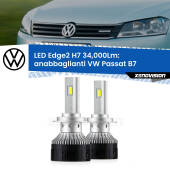 0 Anabbaglianti LED H7 34,000Lm per VW Passat B7 2010 - 2014 H7: Kit LED Edge v3.0 34.000 Lumen