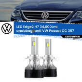 0 Anabbaglianti LED H7 34,000Lm per VW Passat CC 357 2008 - 2012 H7: Kit LED Edge v3.0 34.000 Lumen