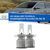 0 Anabbaglianti LED HB3 15,000Lm per Hyundai I20 GB, IB lenticolare FINE SERIE: NO GARANZIA HB3: Kit LED Ninja 15.000Lm - FINE SERIE: NO GARANZIA