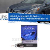 0 Anabbaglianti LED HB3 22,000Lm per Hyundai Grandeur IG 2016 in poi HB3 Kit LED BrightStar 22000Lm
