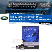 0 Anabbaglianti LED HB3 22,000Lm per Land rover Freelander 2 L359 2013 - 2014 HB3 Kit LED BrightStar 22000Lm