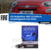 0 Anabbaglianti LED HIR2 22,000Lm per Fiat 500X  lenticolari HIR2 9012 Kit LED BrightStar 22000Lm