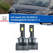 0 Anabbaglianti LED Honda Fr-v 2004 - 2009 - D2S/R 32,000Lm D2s / D2r : Kit LED Hawk 32.000Lm