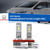 0 Anabbaglianti LED Honda Insight Mk2 2009 - 2017: Nava 20,000Lm H11: Kit LED Nava 20.000Lumen