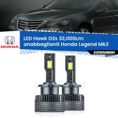 0 Anabbaglianti LED Honda Legend Mk3 1996 - 2004 - D2S/R 32,000Lm D2s / D2r : Kit LED Hawk 32.000Lm