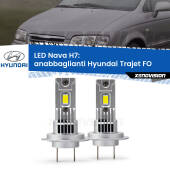 0 Anabbaglianti LED Hyundai Trajet FO 2000 - 2008: H7 Nava H7: Kit LED Nava 20.000Lumen