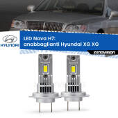 0 Anabbaglianti LED Hyundai XG XG 1998 - 2005: H7 Nava H7: Kit LED Nava 20.000Lumen