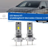 0 Anabbaglianti LED Mercedes Classe-A W176 2012 - 2018: H7 Nava H7: Kit LED Nava 20.000Lumen