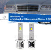 0 Anabbaglianti LED Mercedes Classe-C W202 1993 - 1996: H1 Nava H1: Kit LED Nava 20.000Lumen