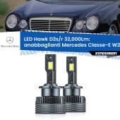 0 Anabbaglianti LED Mercedes Classe-E W210 1995 - 2002 - D2S/R 32,000Lm D2s / D2r : Kit LED Hawk 32.000Lm