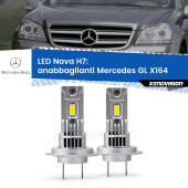 0 Anabbaglianti LED Mercedes GL X164 2006 - 2012: H7 Nava H7: Kit LED Nava 20.000Lumen
