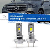 0 Anabbaglianti LED Mercedes GLS X166 2015 - 2019: H7 Nava H7: Kit LED Nava 20.000Lumen