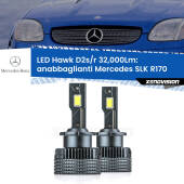 0 Anabbaglianti LED Mercedes SLK R170 1996 - 2004 - D2S/R 32,000Lm D2s / D2r : Kit LED Hawk 32.000Lm