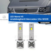 0 Anabbaglianti LED Mercedes Vito W638 1996 - 2003: H1 Nava H1: Kit LED Nava 20.000Lumen
