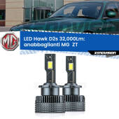 0 Anabbaglianti LED MG  ZT  2001 - 2005 - D2S/R 32,000Lm D2s / D2r : Kit LED Hawk 32.000Lm