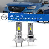 0 Anabbaglianti LED Opel Grandland  2017 in poi: H7 Nava H7: Kit LED Nava 20.000Lumen