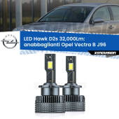 0 Anabbaglianti LED Opel Vectra B J96 1995 - 2002 - D2S/R 32,000Lm D2s / D2r : Kit LED Hawk 32.000Lm