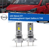 0 Anabbaglianti LED Opel Zafira A T98 1999 - 2005: H7 Nava H7: Kit LED Nava 20.000Lumen