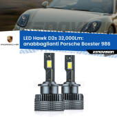 0 Anabbaglianti LED Porsche Boxster 986 1996 - 2004 - D2S/R 32,000Lm D2s / D2r : Kit LED Hawk 32.000Lm