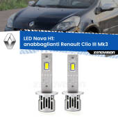 0 Anabbaglianti LED Renault Clio III  2005 - 2011: H1 Nava H1: Kit LED Nava 20.000Lumen