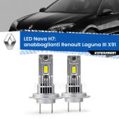 0 Anabbaglianti LED Renault Laguna III X91 2007 - 2015: H7 Nava H7: Kit LED Nava 20.000Lumen