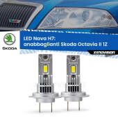 0 Anabbaglianti LED Skoda Octavia II 1Z prima serie: H7 Nava H7: Kit LED Nava 20.000Lumen