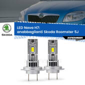 0 Anabbaglianti LED Skoda Roomster 5J fari lenticolari: H7 Nava H7: Kit LED Nava 20.000Lumen