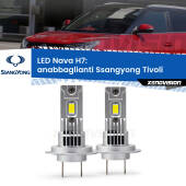 0 Anabbaglianti LED Ssangyong Tivoli  2015 in poi: H7 Nava H7: Kit LED Nava 20.000Lumen