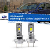 0 Anabbaglianti LED Subaru Legacy III Mk3 1998 - 2002: H7 Nava H7: Kit LED Nava 20.000Lumen