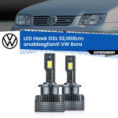 0 Anabbaglianti LED VW Bora 1999 - 2006 - D2S/R 32,000Lm D2s / D2r : Kit LED Hawk 32.000Lm