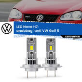 0 Anabbaglianti LED VW Golf 5 2003 - 2009: H7 Nava H7: Kit LED Nava 20.000Lumen