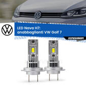 0 Anabbaglianti LED VW Golf 7  2017 - 2019: H7 Nava H7: Kit LED Nava 20.000Lumen
