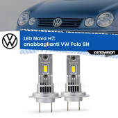 0 Anabbaglianti LED VW Polo 9N 2002 - 2008: H7 Nava H7: Kit LED Nava 20.000Lumen