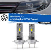 0 Anabbaglianti LED VW Tiguan  restyling: H7 Nava H7: Kit LED Nava 20.000Lumen