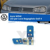0 Aura W5W: LED per Luce Bagagliaio Golf 4 1997 -2005 FINE SERIE: NO GARANZIA T10 (W5W) Aura Kit LED Premium chip 5700K - FINE SERIE: No garanzia