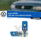 0 Aura W5W: LED per Luci Lettura Passat (B5) 1996 -2000 FINE SERIE: NO GARANZIA T10 (W5W) Aura Kit LED Premium chip 5700K - FINE SERIE: No garanzia