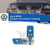 0 Aura W5W: LED per Luci Lettura Touareg (7L) 2002 -2010 FINE SERIE: NO GARANZIA T10 (W5W) Aura Kit LED Premium chip 5700K - FINE SERIE: No garanzia
