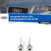 0 D3S: Lampade xenon di ricambio per Audi A3 8P 2008 - 2012 con impianto Xenon di serie D3S: Lampade HID Xenovision XT