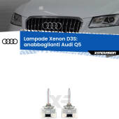 0 D3S: Lampade xenon di ricambio per Audi Q5 2008 - 2017 con impianto Xenon di serie D3S: Lampade HID Xenovision XT