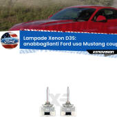 0 D3S: Lampade xenon di ricambio per Ford usa Mustang coupe con xenon automatici con impianto Xenon di serie D3S: Lampade HID Xenovision XT
