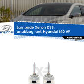 0 D3S: Lampade xenon di ricambio per Hyundai I40 VF 2012 in poi con impianto Xenon di serie D3S: Lampade HID Xenovision XT