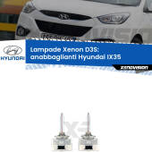 0 D3S: Lampade xenon di ricambio per Hyundai IX35  2014 - 2015 con impianto Xenon di serie D3S:  Lampade HID Xenovision XT